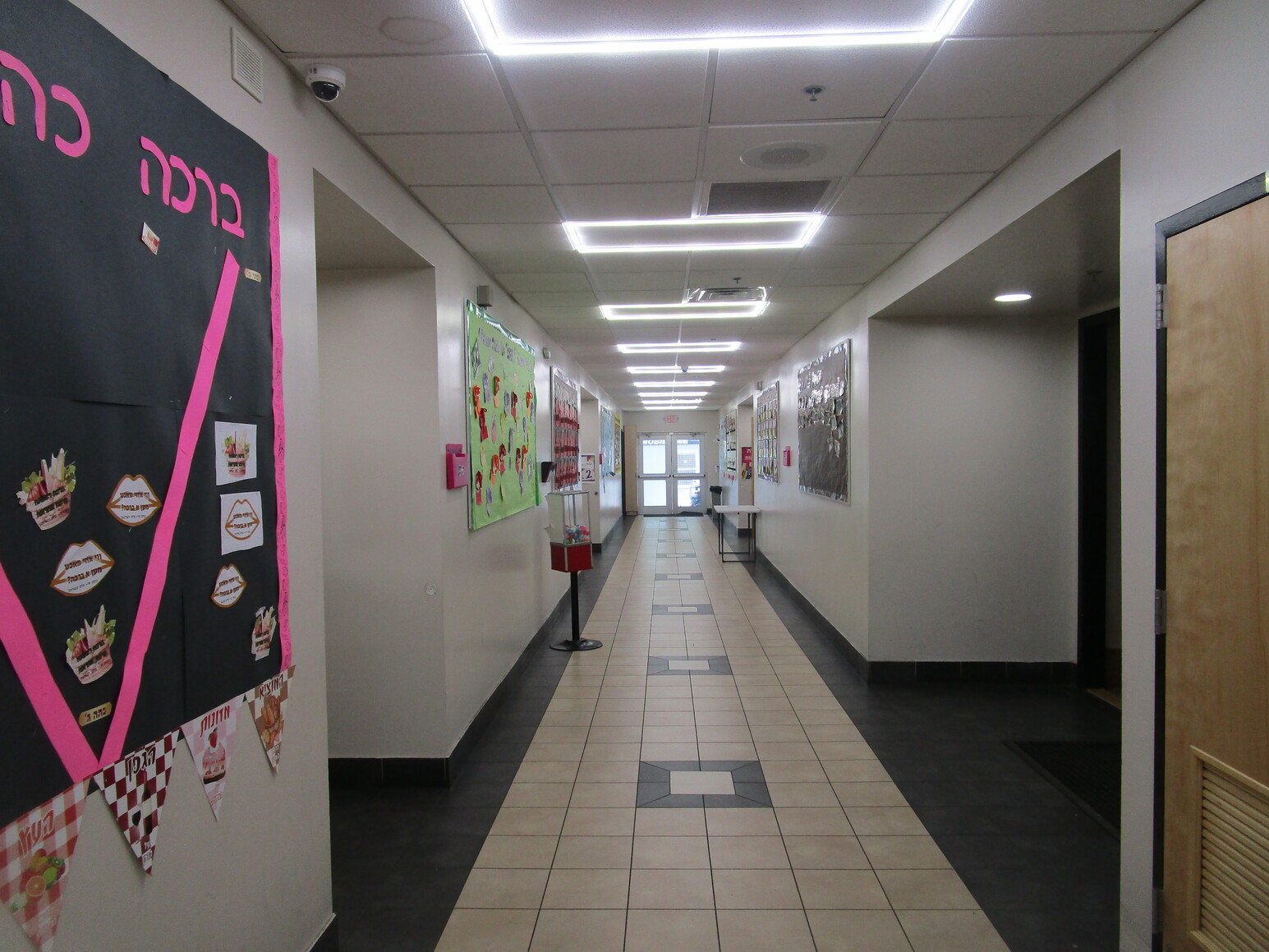 School Hallway